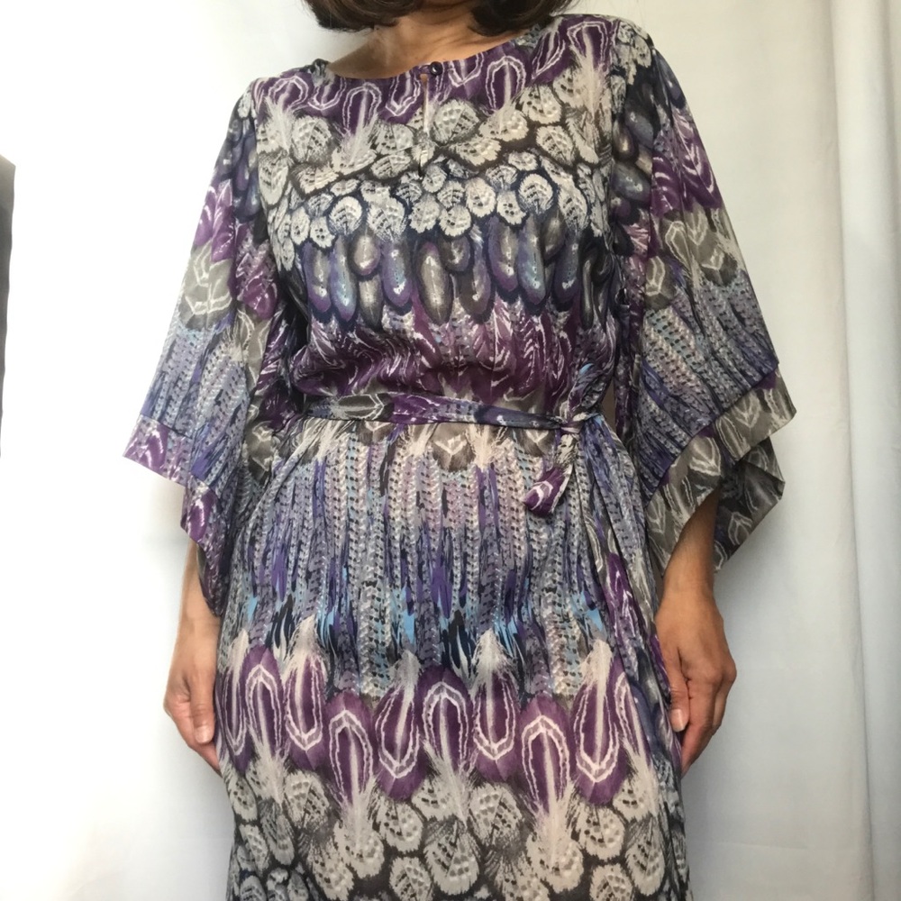 Democracy print dress